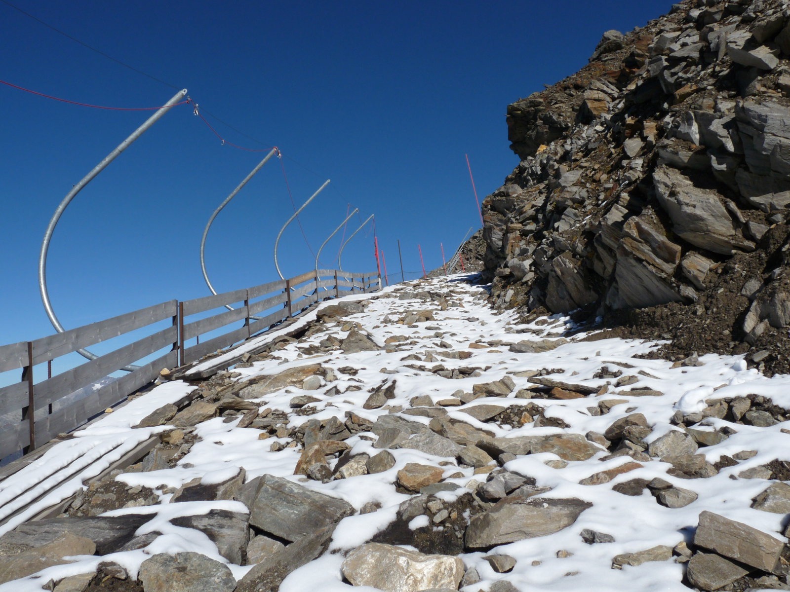 Itt már jobban elolvadt a hó