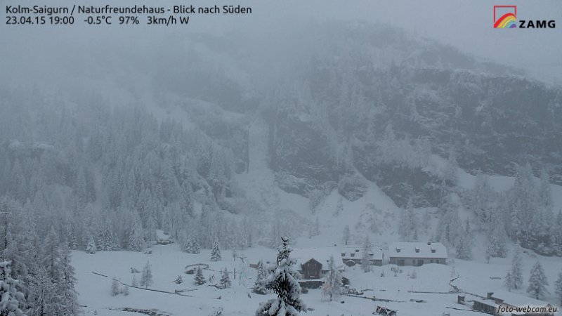 Rauris felső völgye is télies arcát mutatja - Kattints a képre a nagyításhoz