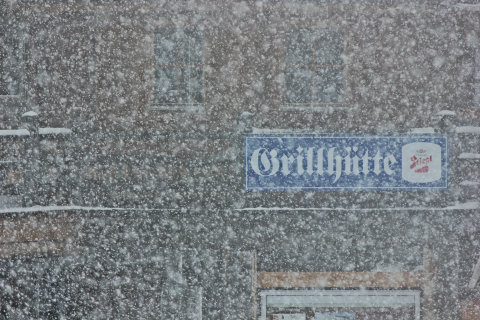 Így esik a hó Kaprunban - Fotó: Stani