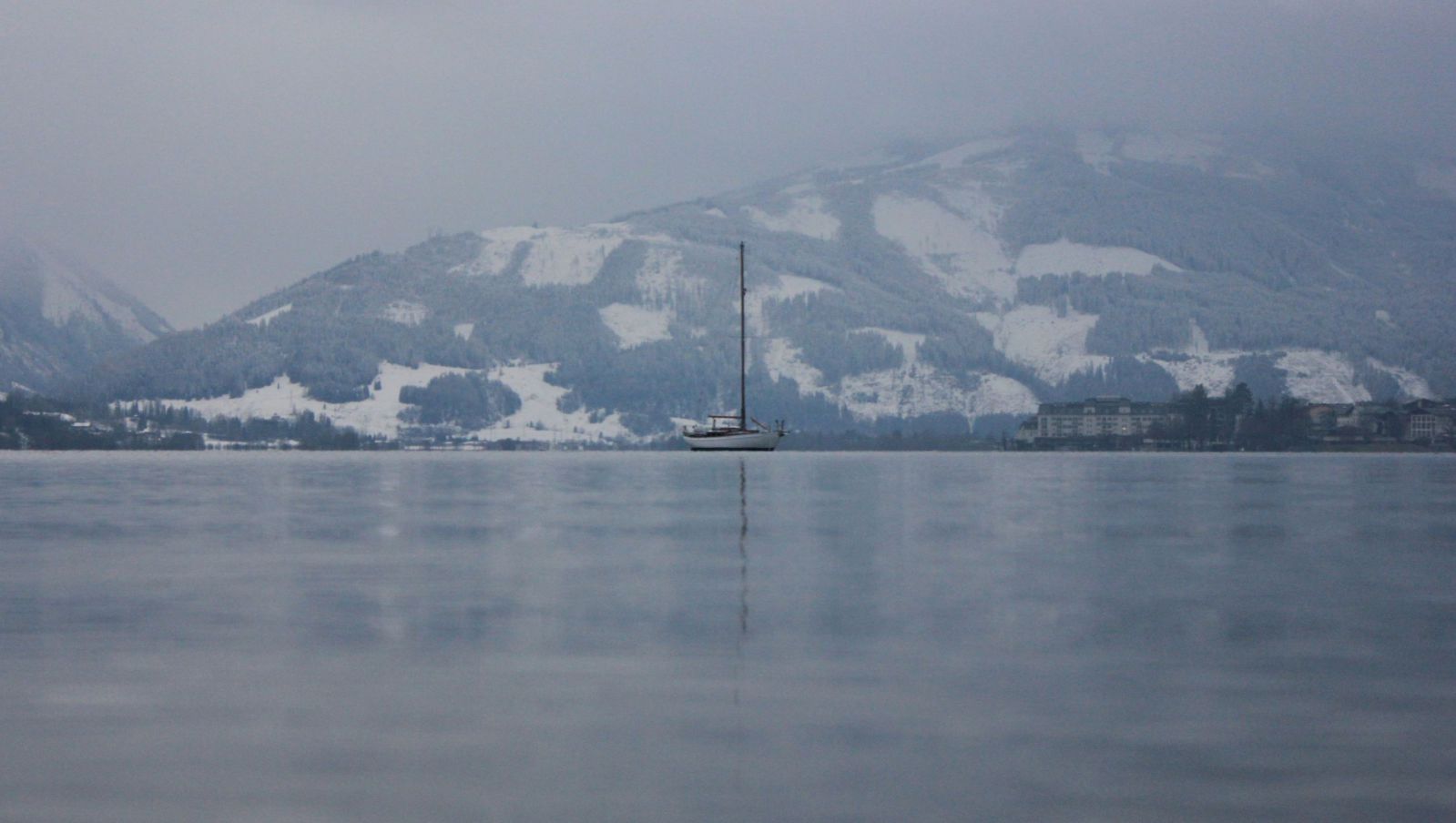 Zelli tó az áprilisi télben - Fotó: Stánicz Balázs (Stani)
