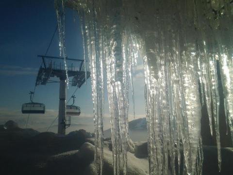 Wagrain április 9-én - Fotó: helyi lifttársaság