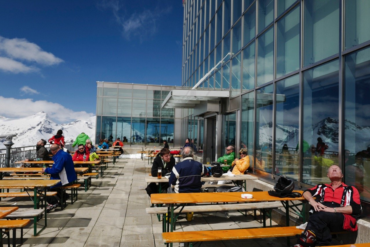 A napozó és kilátó terasz Fotó: Szántó György