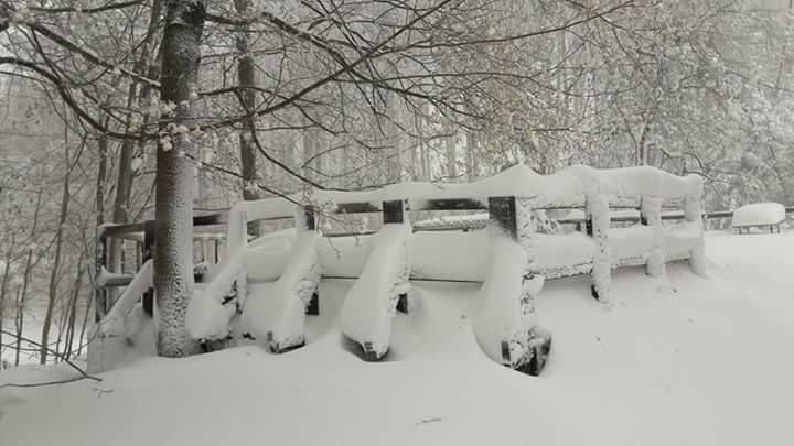 Bánkúton 87 cm-es a hóréteg | Fotó: Bánkút Sícentrum