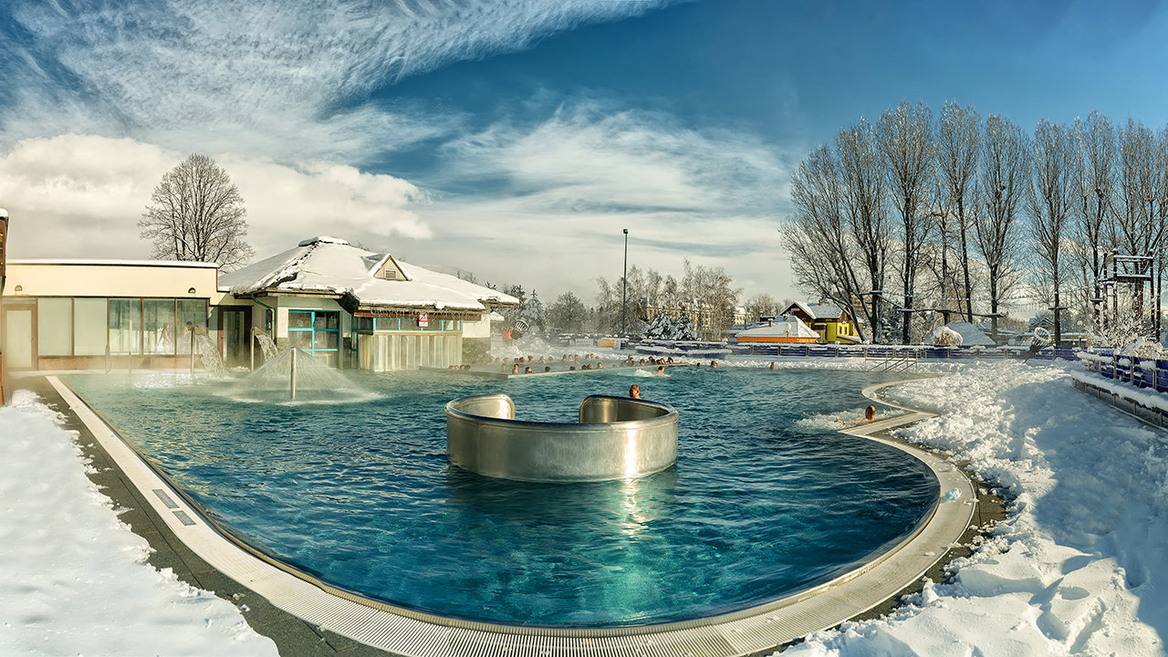 Modern wellnesskomplexum a Magas-Tátra lábainál: Aquacity Poprád