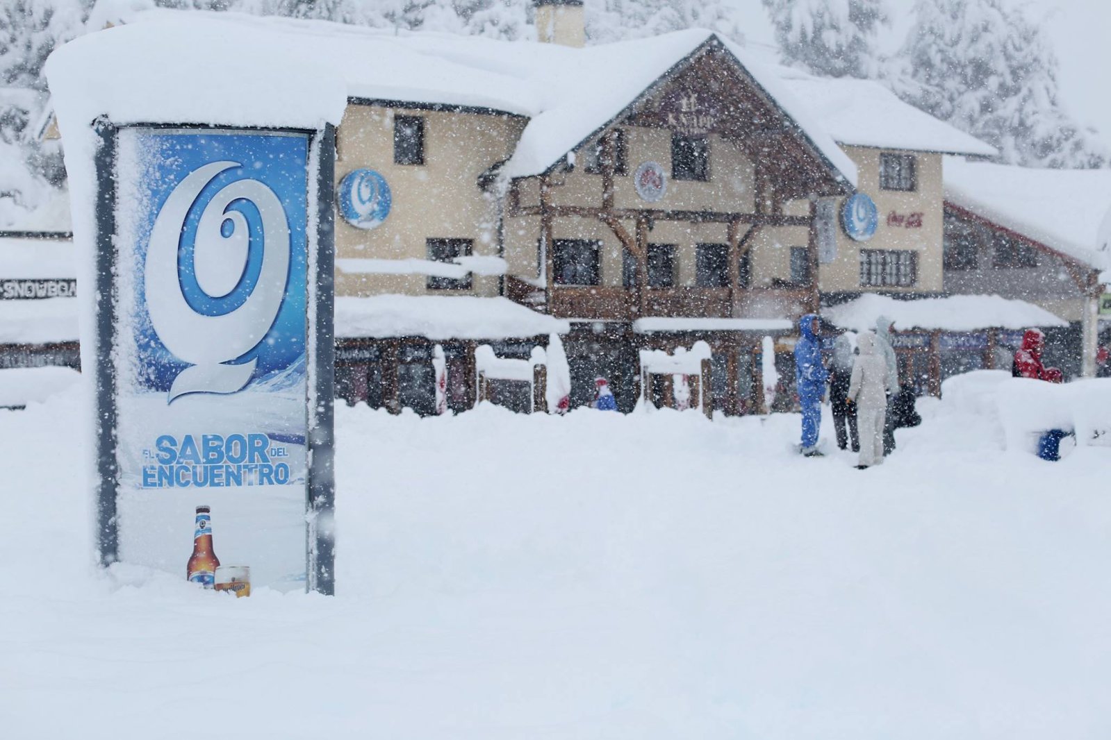 A völgy is télies arcát mutatja. | Fotó: Cerro Catedral