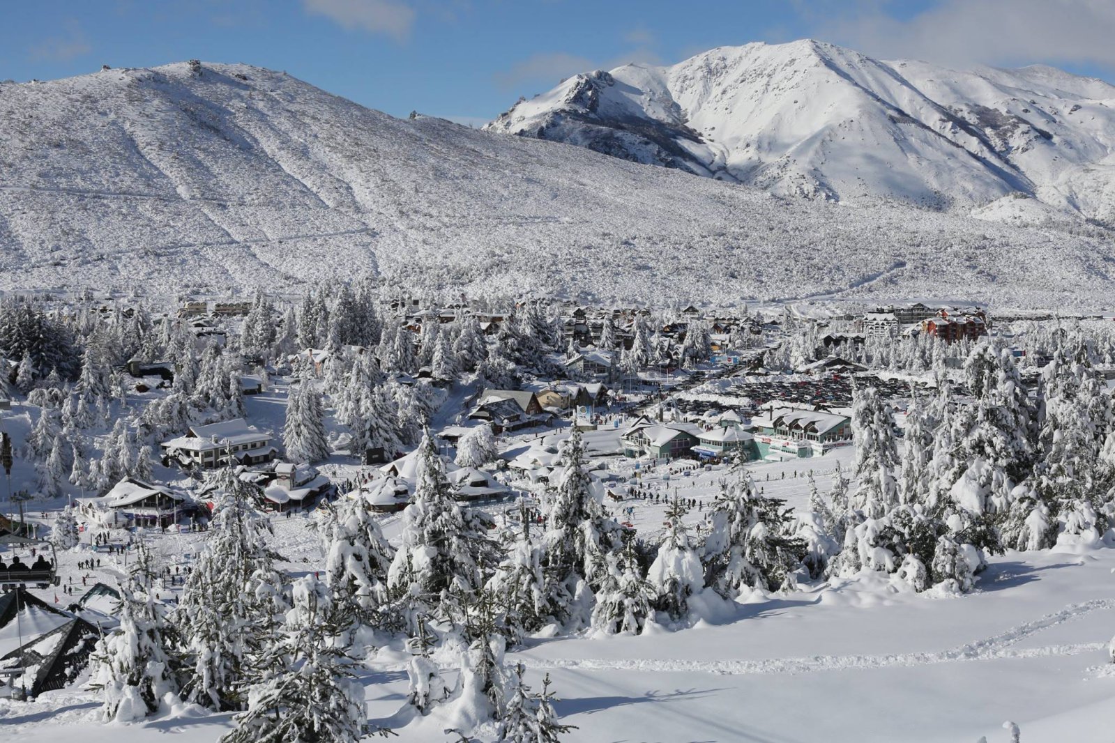 Téli idill az Andokban - Fotó: Cerro Catedral