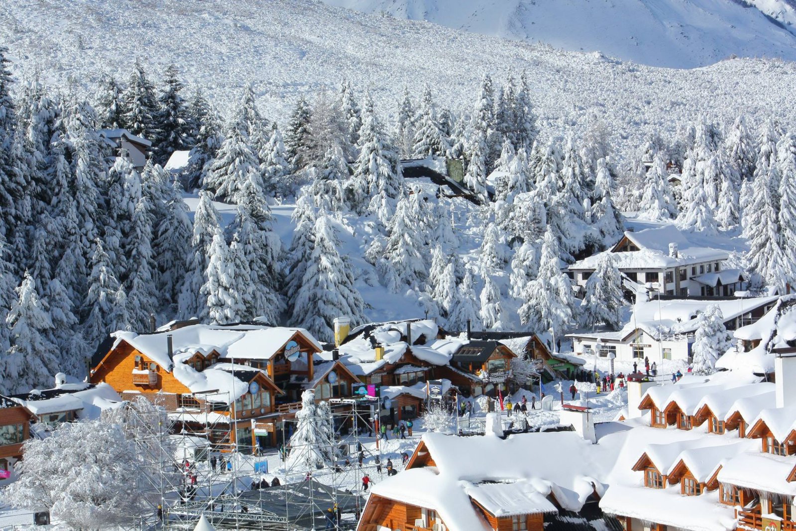 Mélyen behavazott völgy. | Fotó: Cerro Catedral