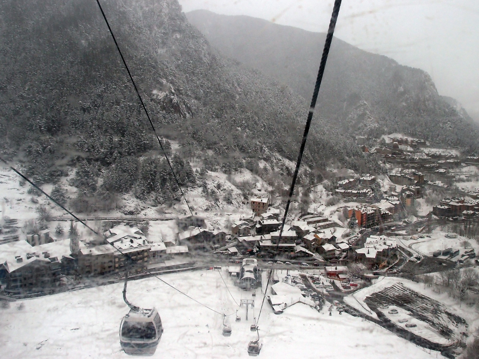 Arinsal a gondolabol