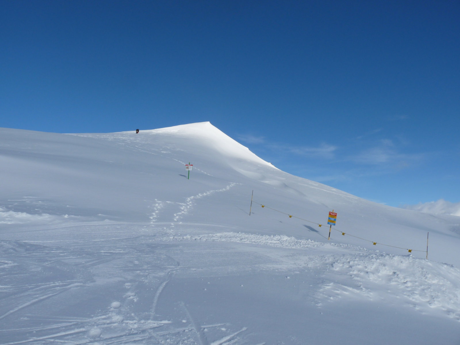 Urdenfürggli lift hegyi állomása 2516m-en