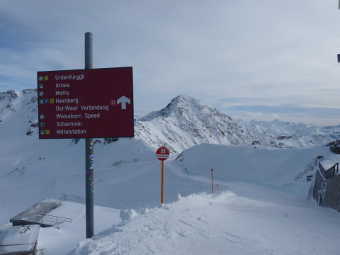 A 21-es pálya teteje