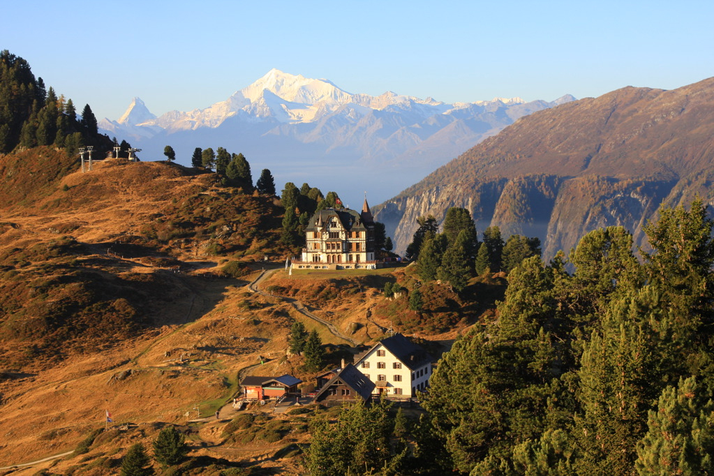 Mountain Hotel Riederfurka - festői környezet