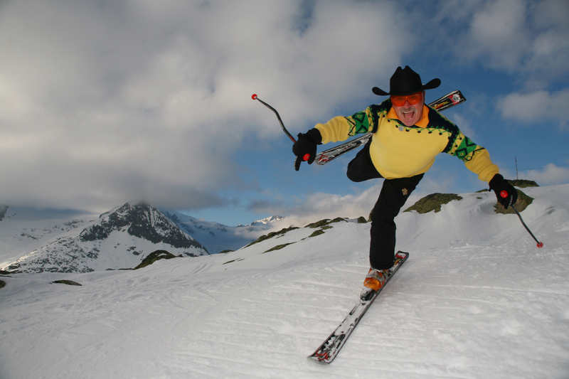 Art Furrer - síakrobata, hét szálloda tulajdonosa, tréfamester