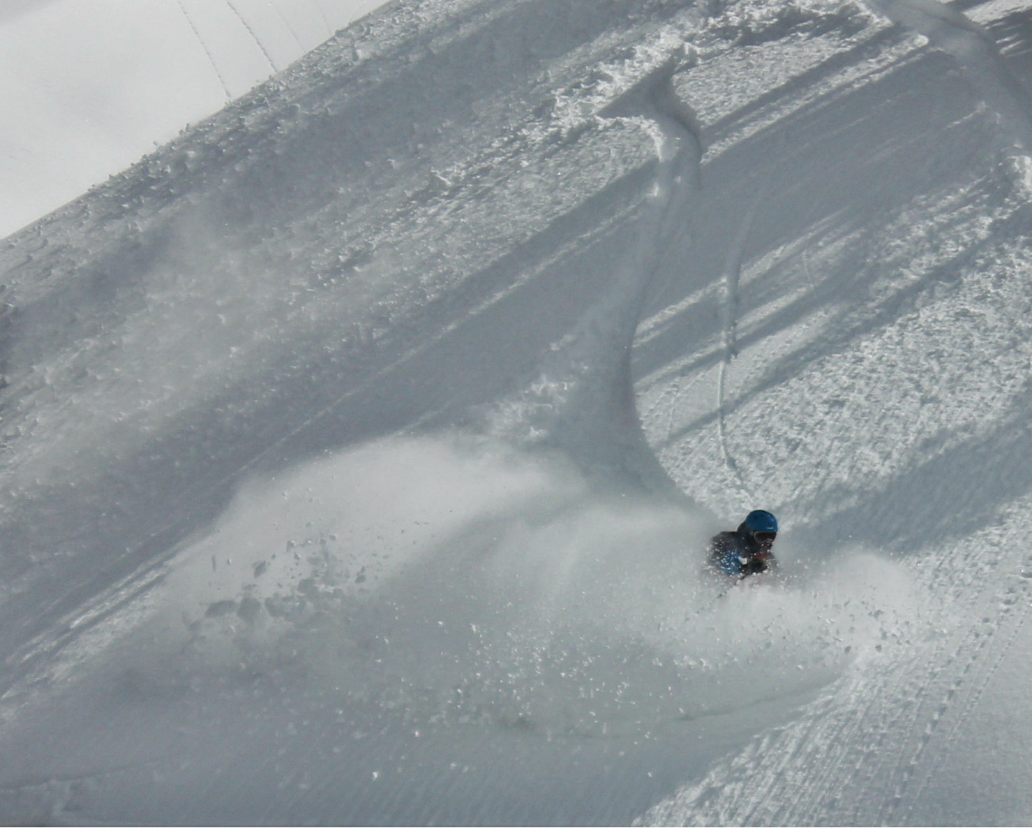 Méteres hó borította tisztások
