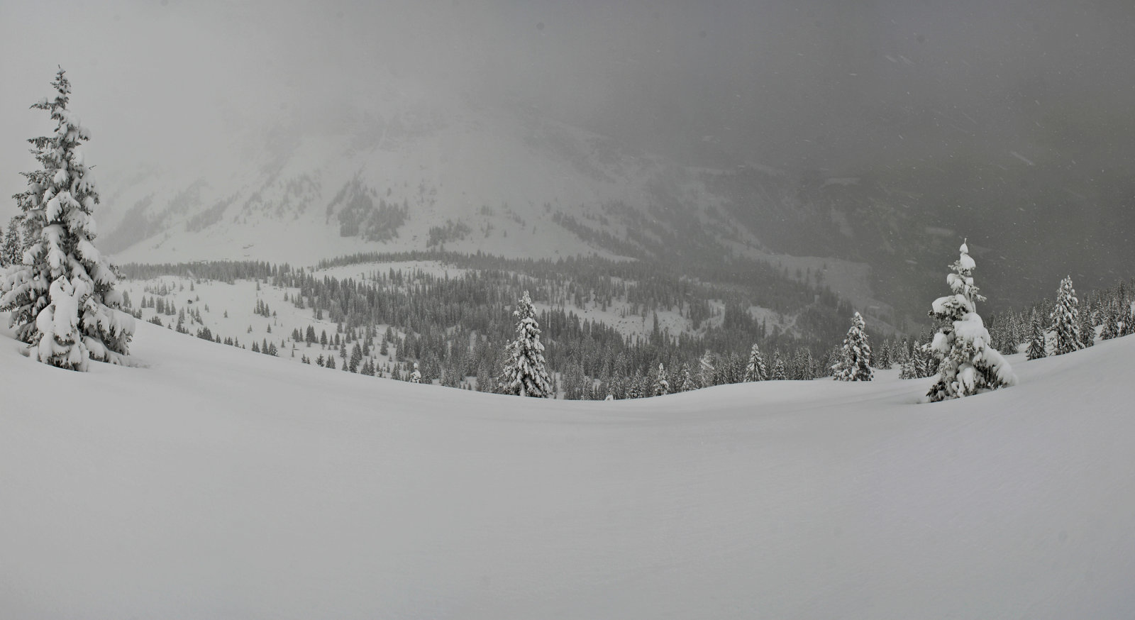 30 cm friss hó Hochkönigen - Fotó: Stánicz Balázs