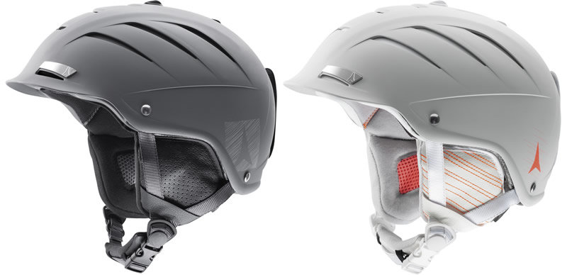 Atomic Nomad Titanium és Atomic Affinity W Light Grey sisak