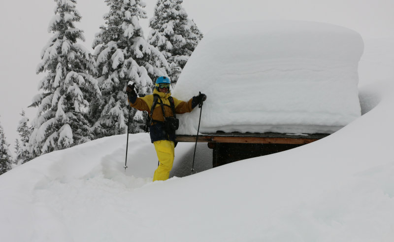 Hatalmas hó a Schmittenen (Zell am See) is  - fotó: Stánicz Balázs - Kattints a képre a nagyításhoz
