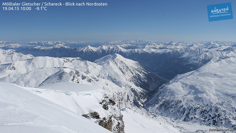 Mölltal, jobbra Sportgastein