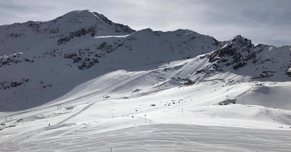 Széles pályákkal várja az élménysíelőket a Kaunertal gleccser | Fotó: Kaunertal