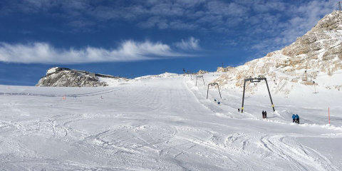Dachstein - a Magyarországhoz legközelebbi gleccsersíterep | Fotó: Dachstein