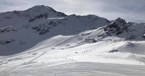 Széles pályákkal várja az élménysíelőket a Kaunertal gleccser | Fotó: Kaunertal