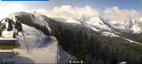Schladming felső része is havas @ Panomax