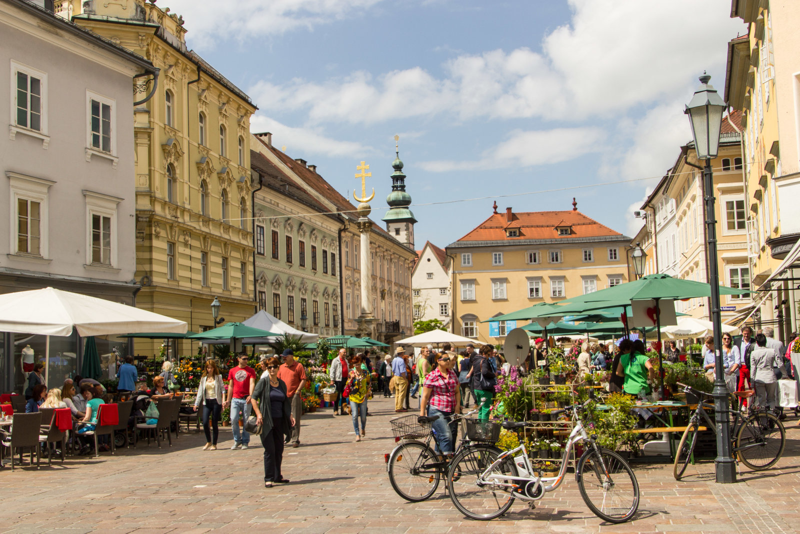 Klagenfurt belvárosa | Fotó: Kärnten Werbung