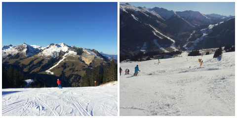 Saalbachon jók a pályaviszonyok, a természetes hó azonban hiánycikk - fotó: AF