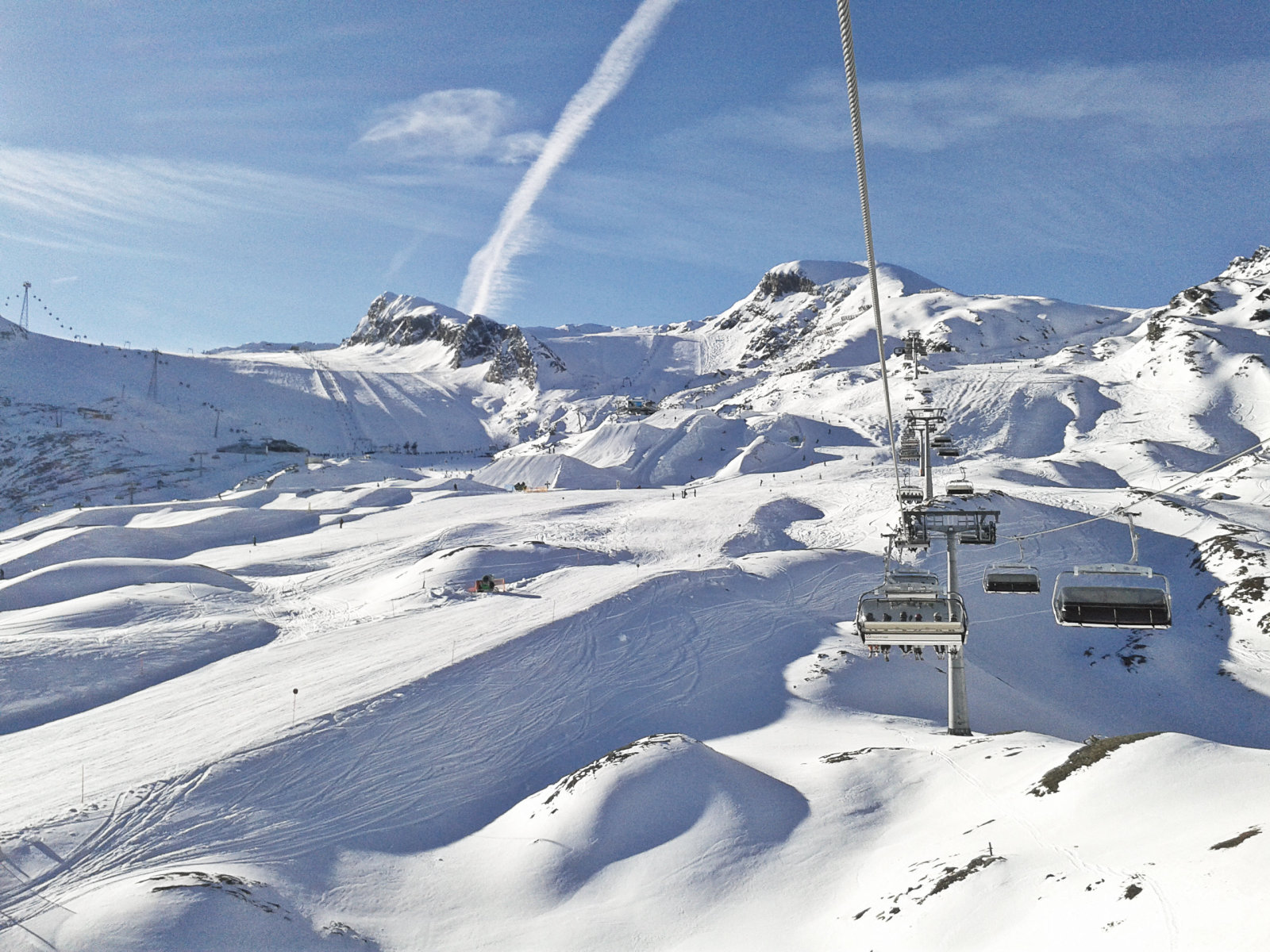 A gleccsereken továbbra is télre emlékeztető táj - Fotó: Stánicz Balázs