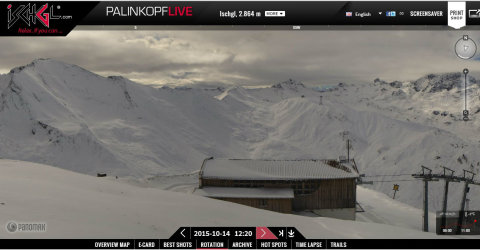 Ischgl felett szakadozik - Fotó: panomax