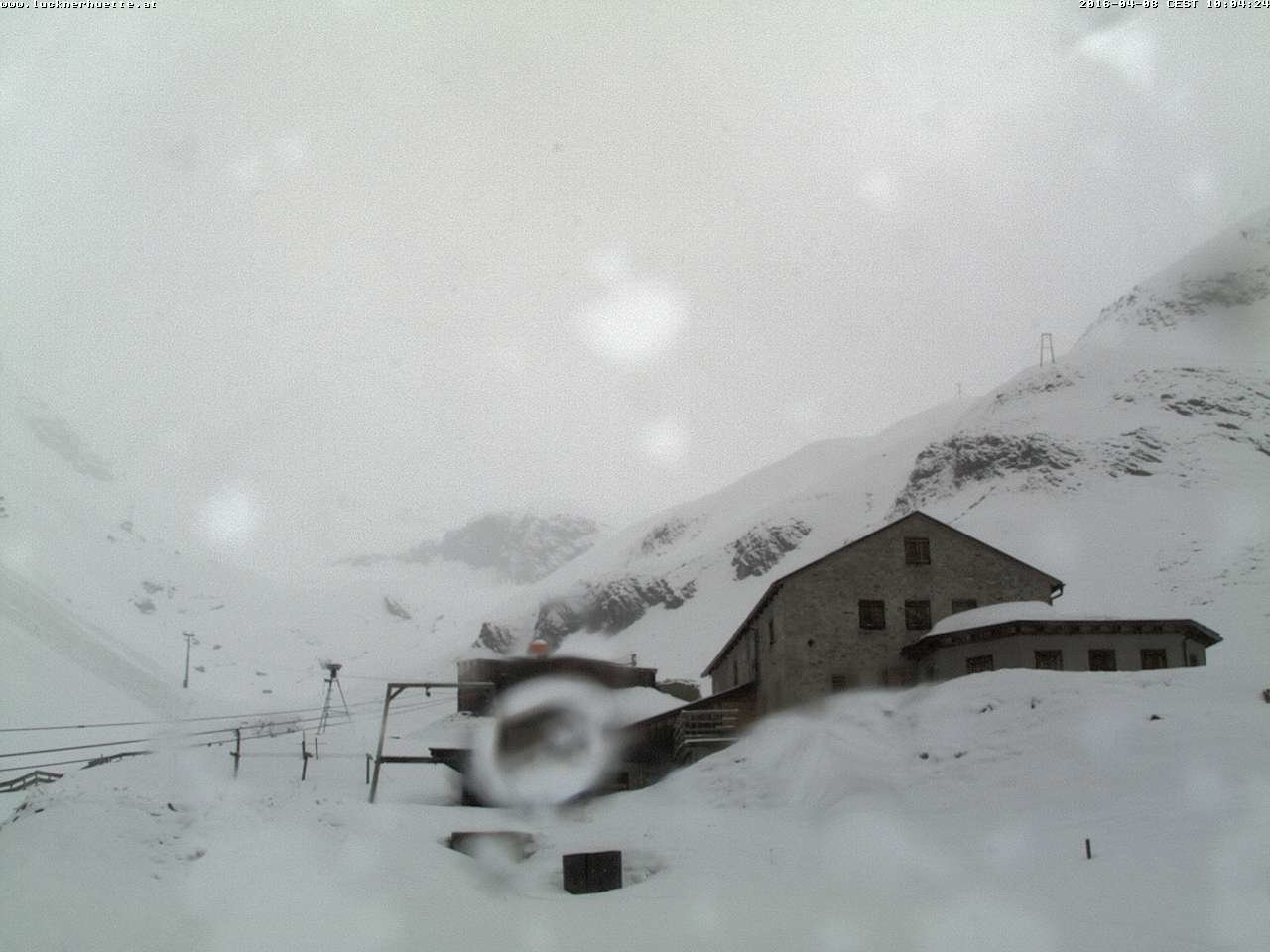 Lucknerhütte  Grossglockner régióban  - fotó: webkamera
