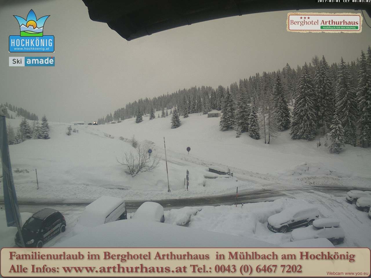 Hochkönig - fotó: webkamera (feratel)