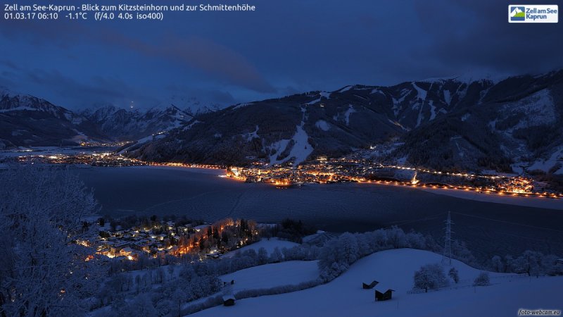 Zell am See - fotó: foto-webcam.eu - Kattints a képre a nagyításhoz