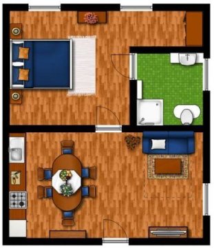 I. apartman - 2-4 fő