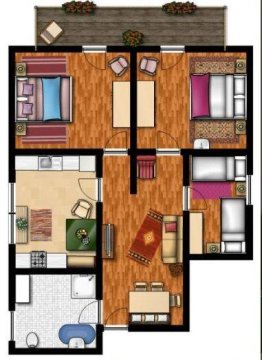 III. apartman - 2-6 fő