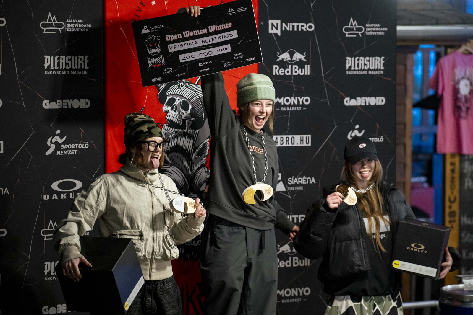 Banked Bakony 2026 Open Women Podium I Fotó: Pálfi Balázs