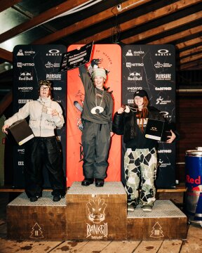 Banked Bakony 2026 Open Women Podium I Fotó: Horváth Ádám