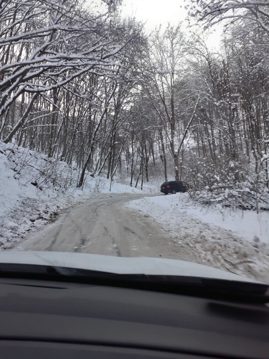 Mályinka felől mentünk fel. Izgalmasabb és 28 km-el rövidebb, mint Miskolc át