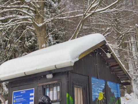 32 cm vastag volt a hóréteg