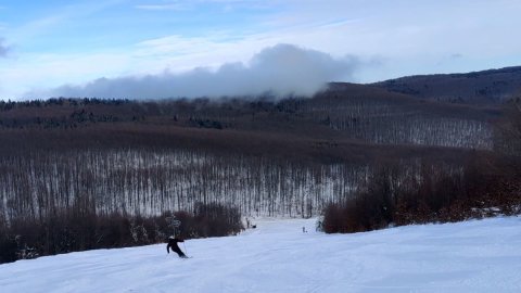 Padlógázzal lefelé