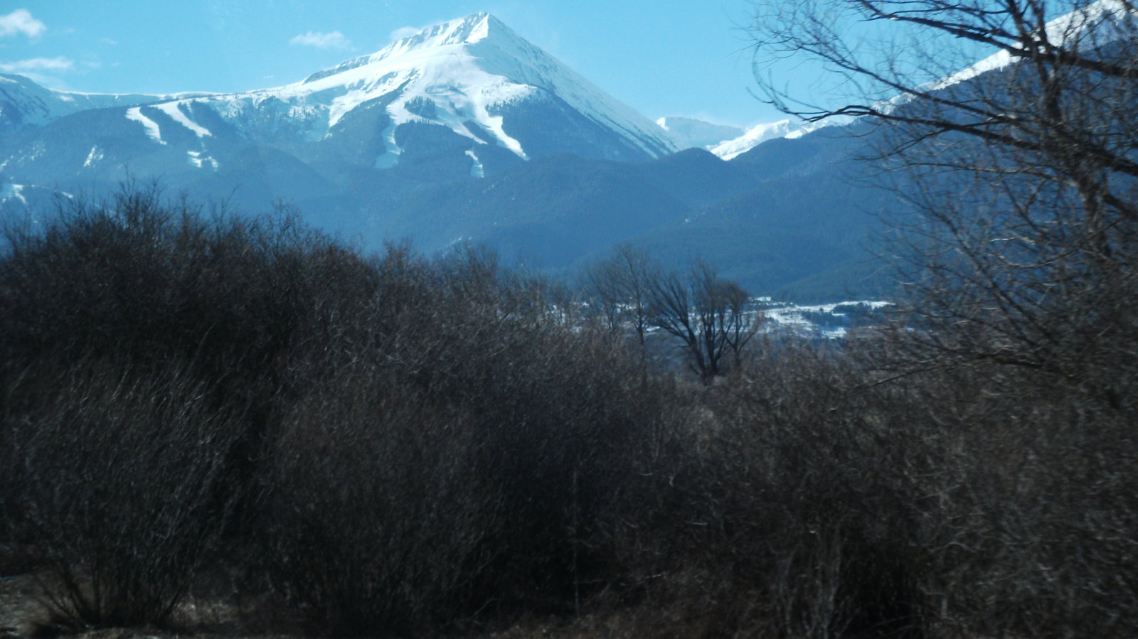 A síközpont a városból.