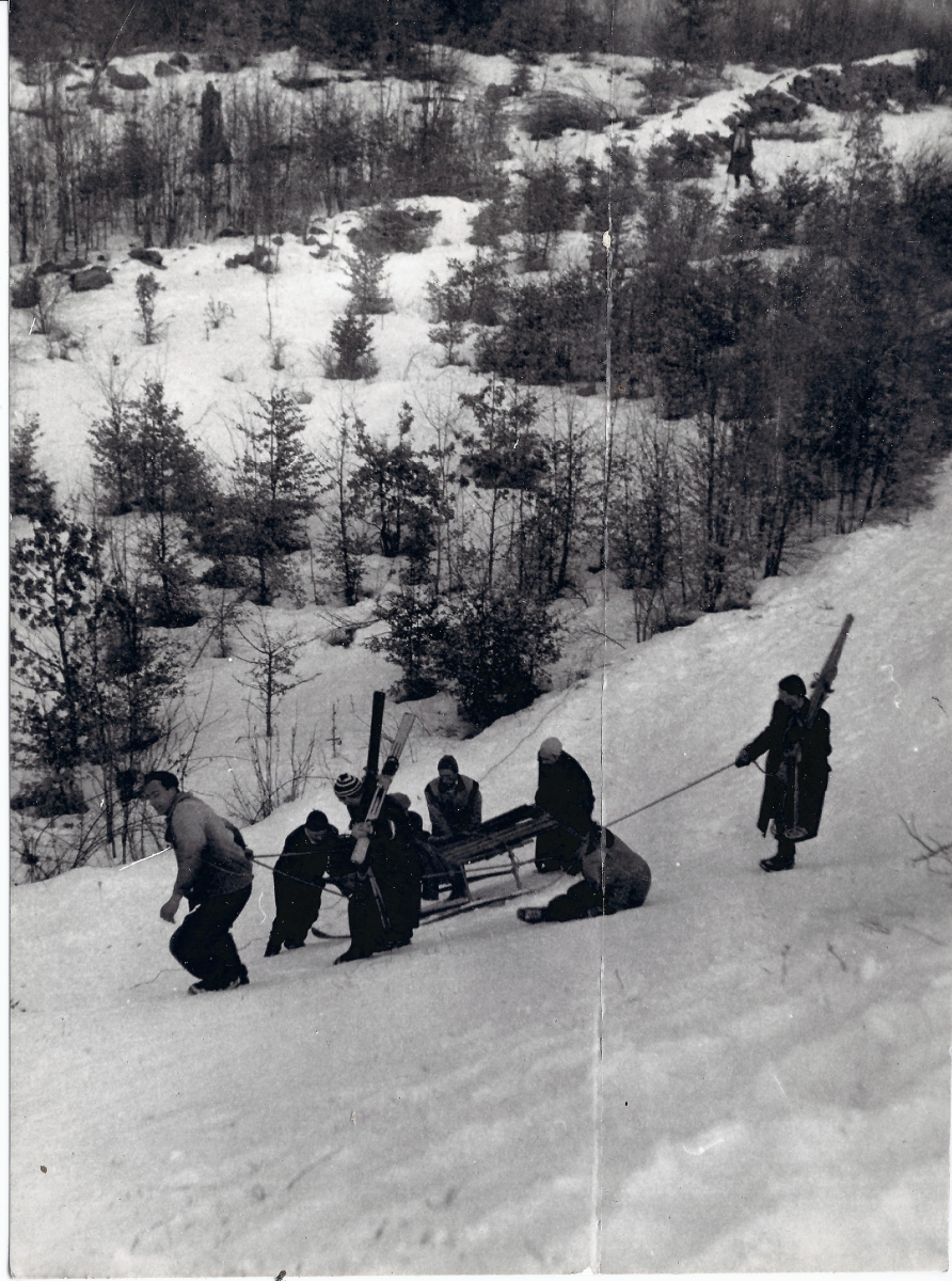 Felhúzás a Sánc lejtőn (Galyatető)