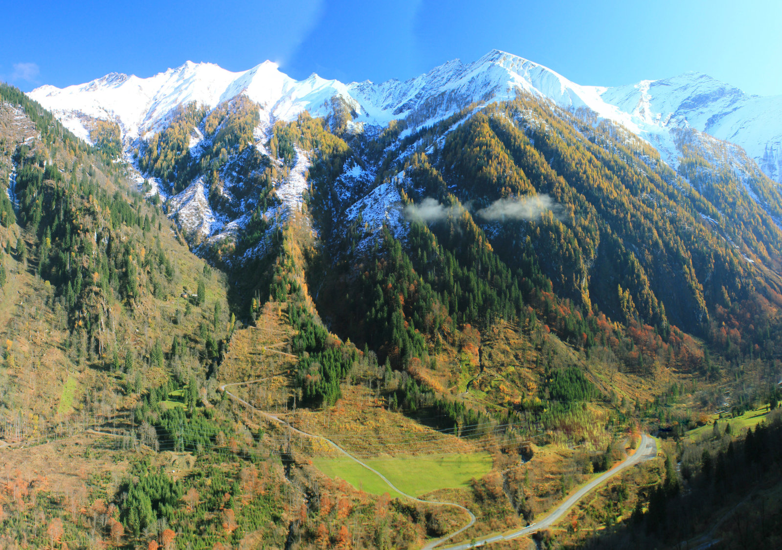 A Kapruni völgy vége