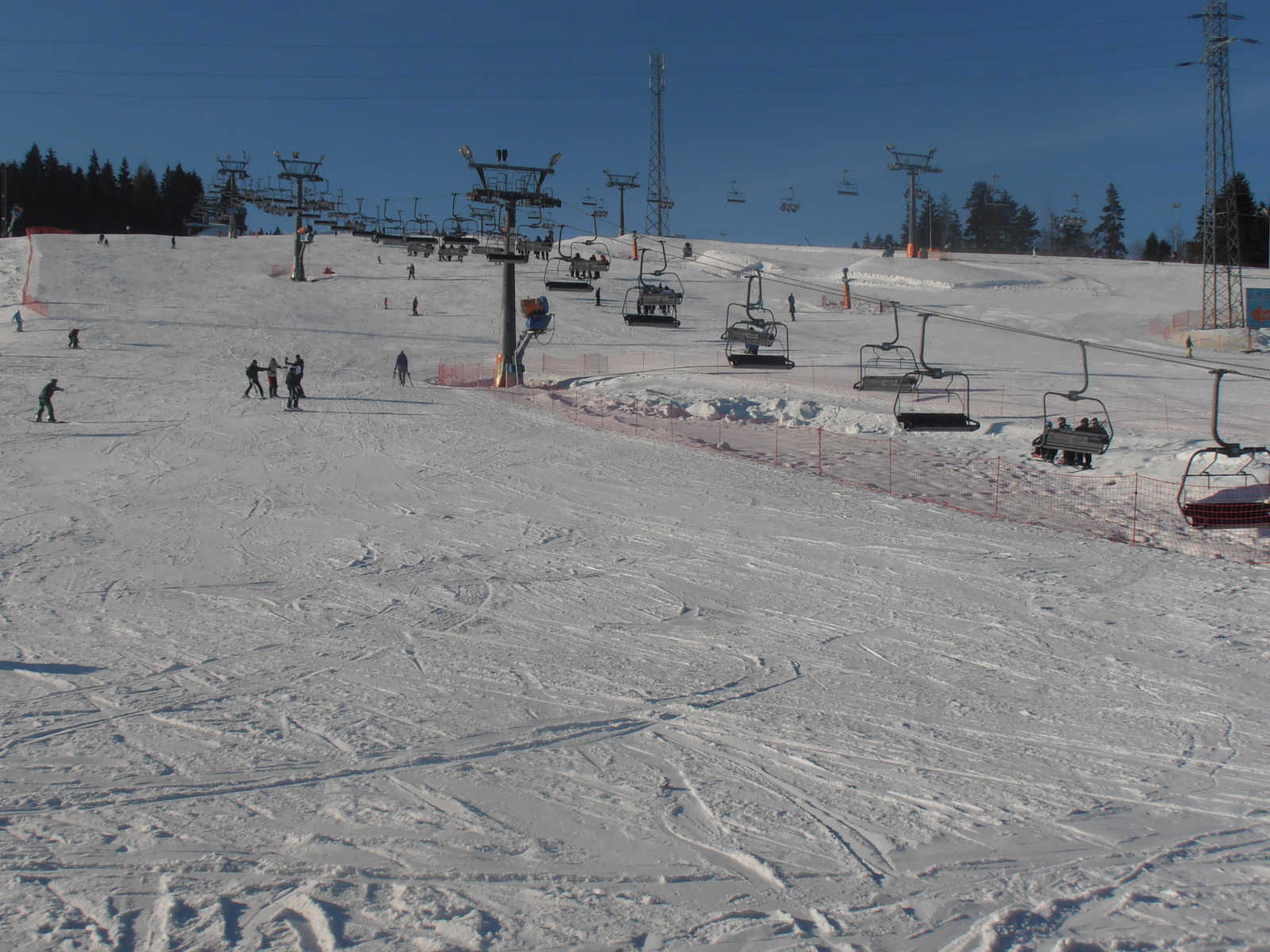 "V"-ös lift, B1-es pálya