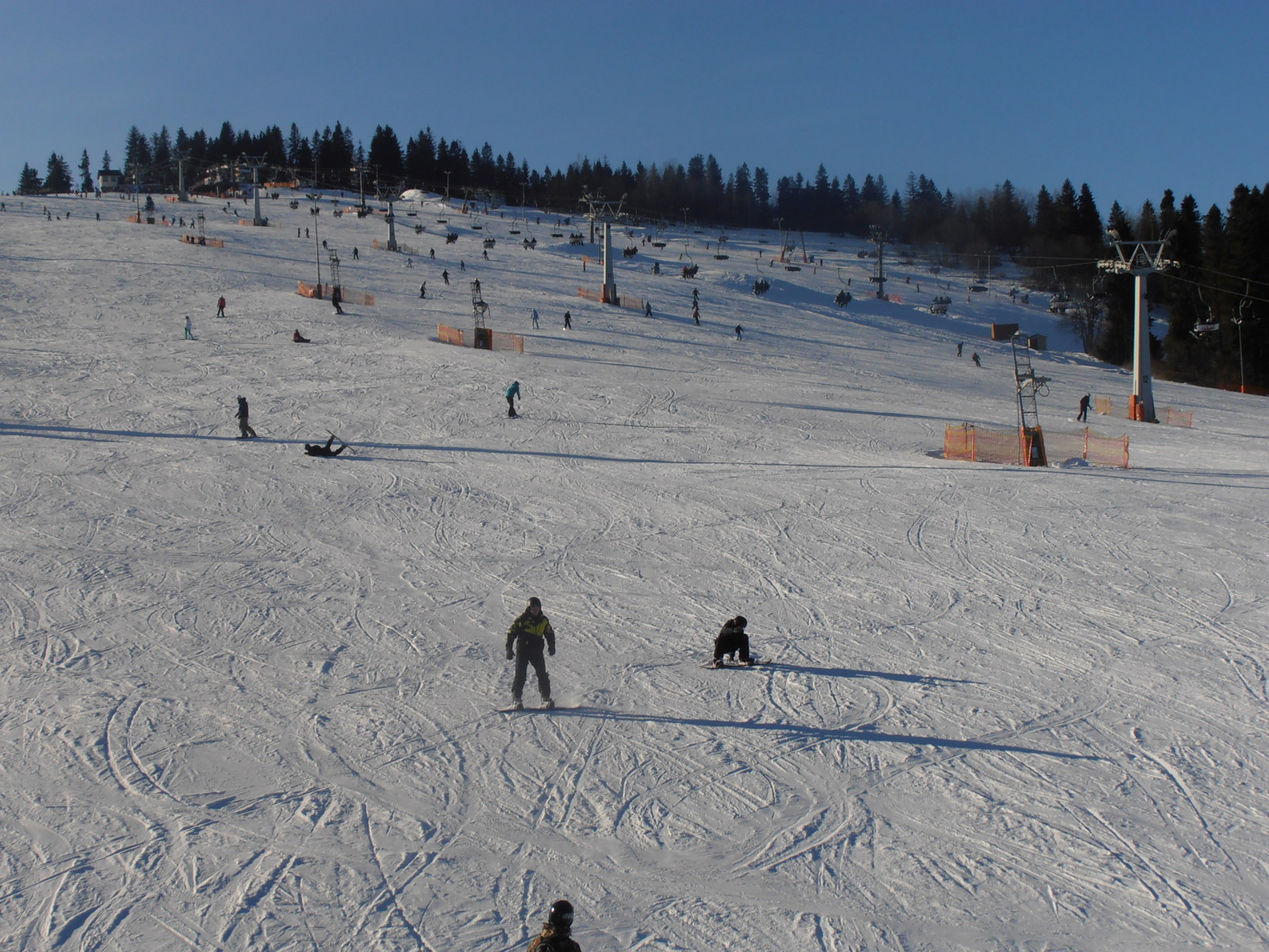 2B, 3, 4, 4A pályák felső része