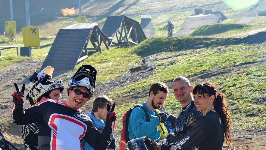 Semmeringen összesen 12 kilométernyi kiépített downhill pálya várja nyáron a bringásokat