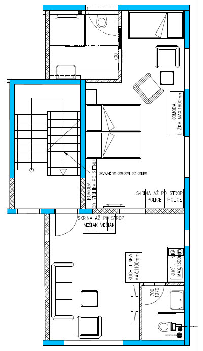 Mountain Chopok apartman | 2+2 fős