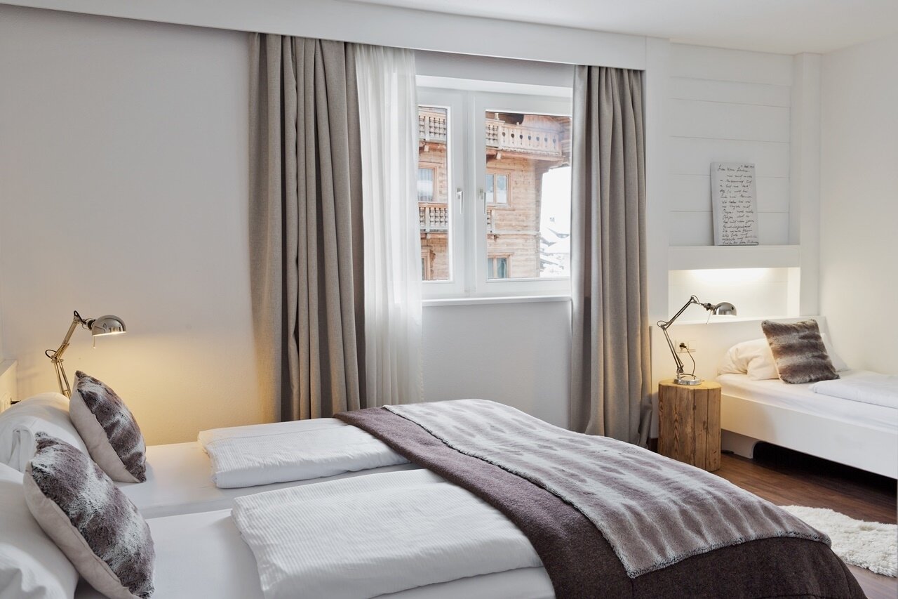 Családi lakosztály két hálószobával és nappalival