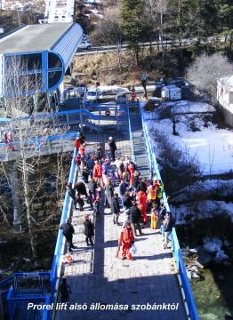 Átjáró a lifthez