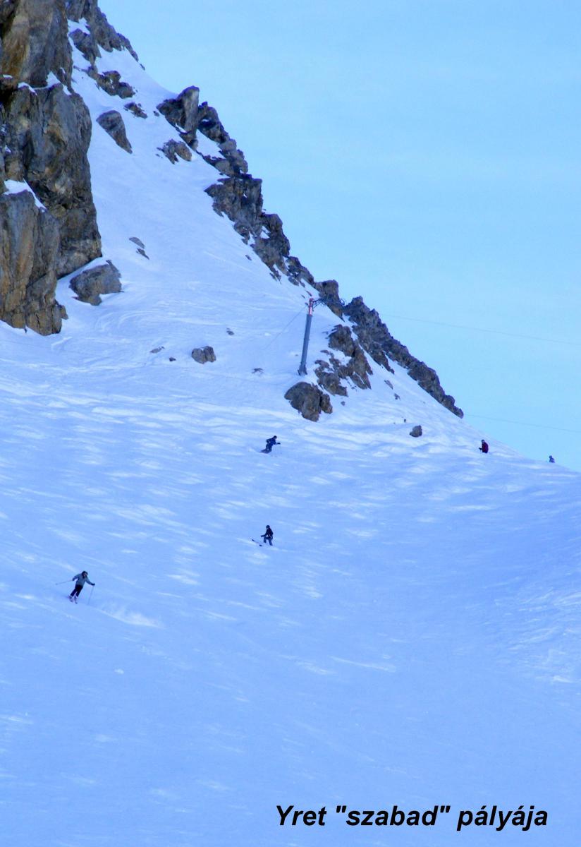 Yret-ről lejövő szabadpálya