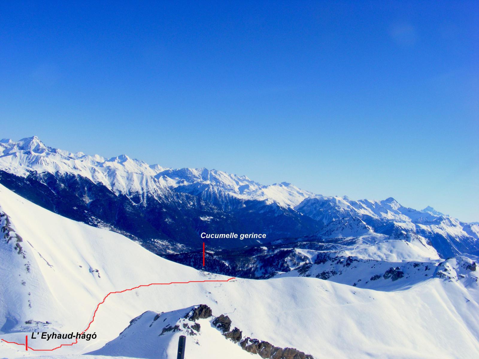 Panoráma kép az Yret pályáról